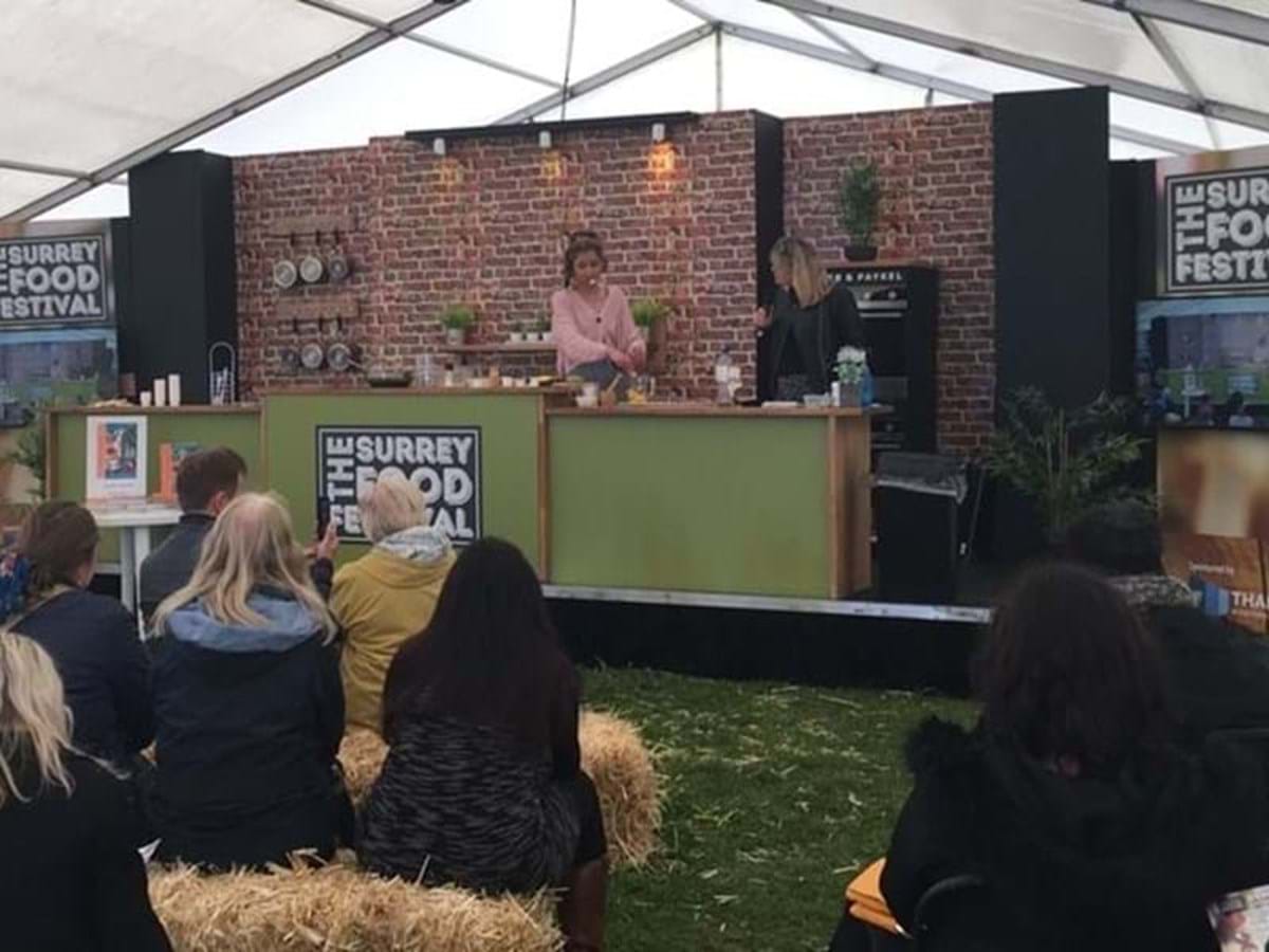 Demonstration Tent at The Windsor Food Festival