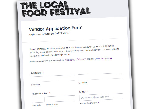 Vendor Application Form